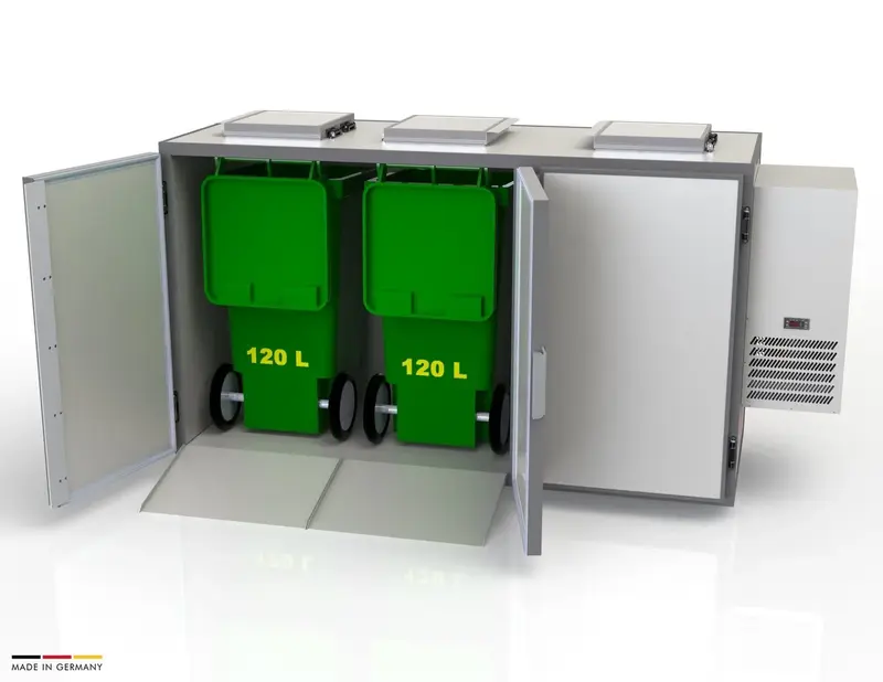Hefa Abfallkühler 3x 120L