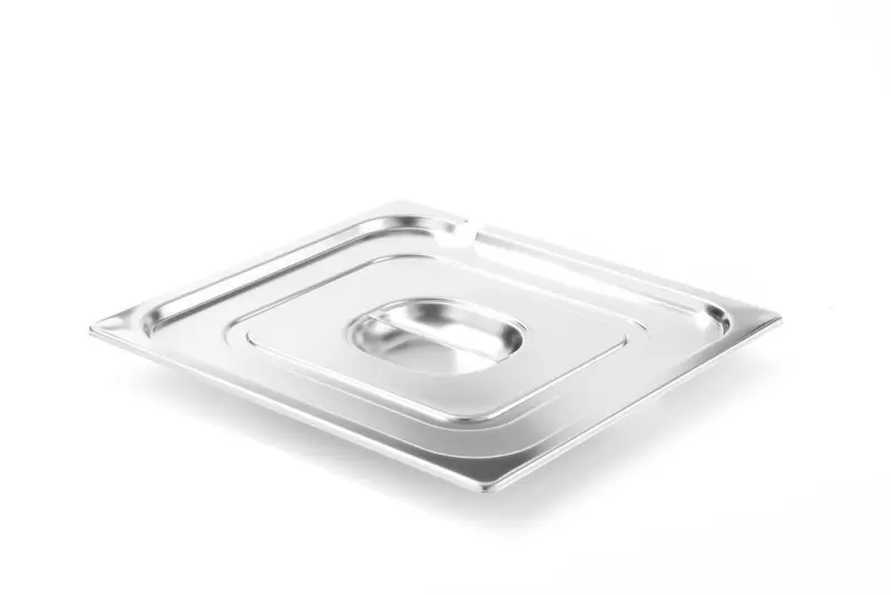 HENDI Gastronorm-Deckel mit Löffelaussparung