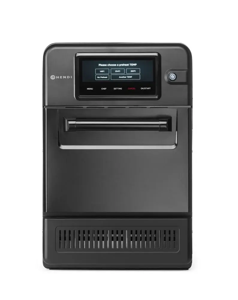 Hendi High-Speed-Ofen CombiTurbo, 18 L, Schwarz