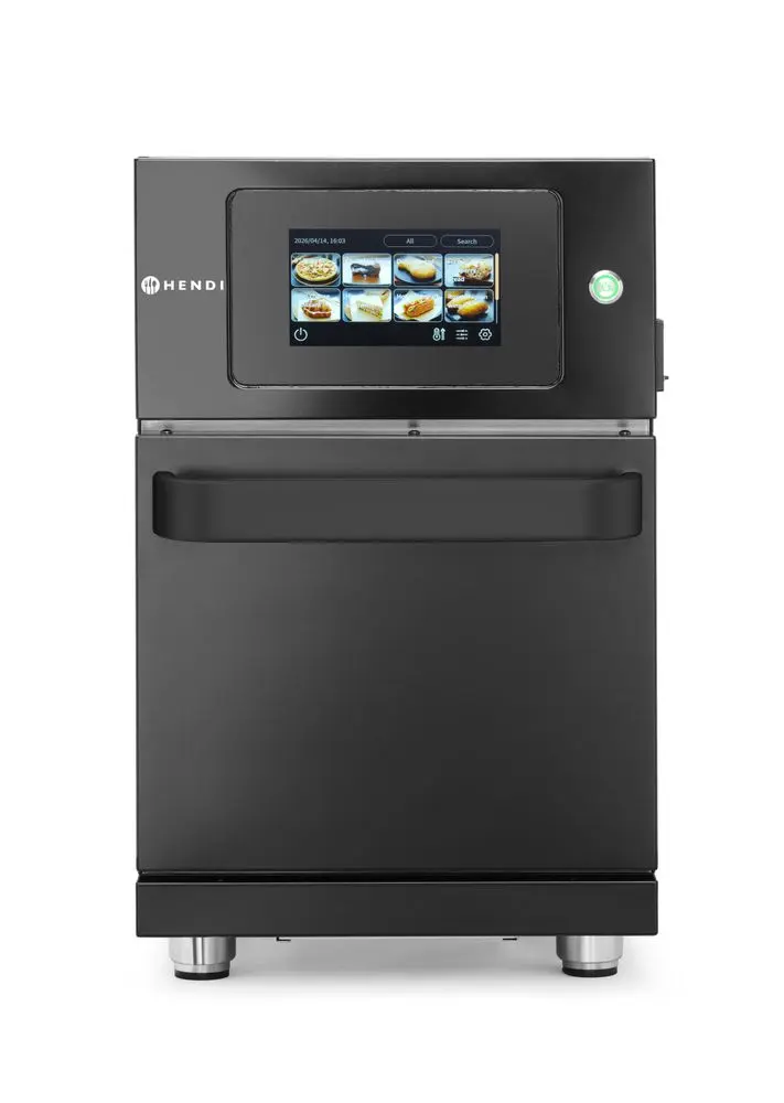 HENDI Hochgeschwindigkeits-Backofen CombiTurbo, CombiTurbo schwarz 230V 3500W