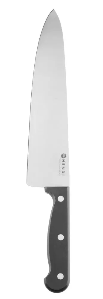HENDI Kochmesser 250 mm, gestanzt