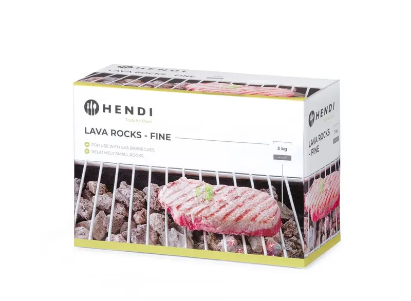 HENDI Lavasteine - fein