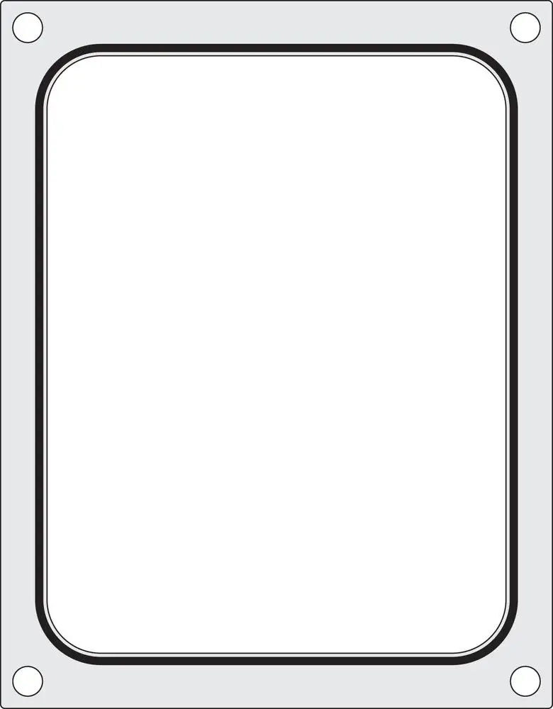 Hendi Matrize für Schalenversiegelungsmaschine Compact, Schalenformat 227 x 178 mm