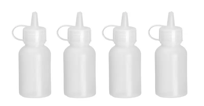 HENDI Mini-Spenderflaschen – 4er-Set