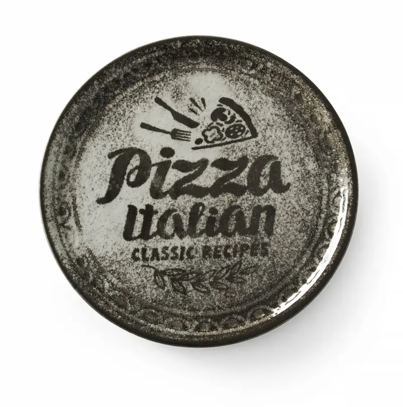 HENDI Pizzateller Recipe Collection Schwarz