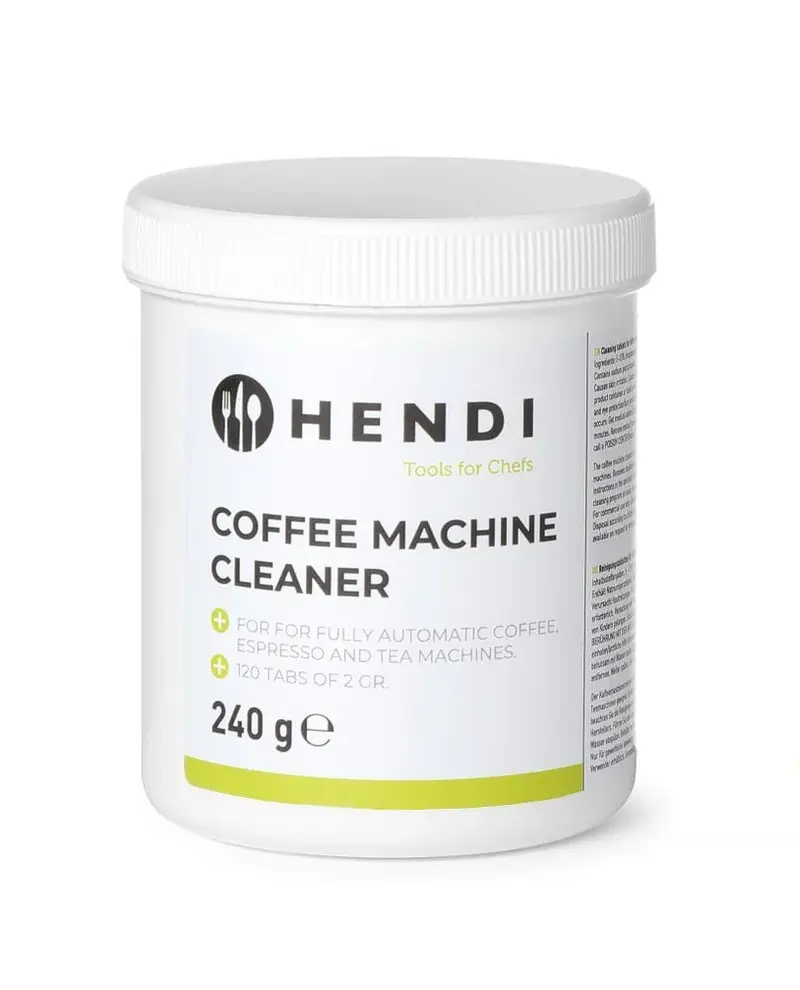 Hendi Reinigungstabletten für Kaffeevollautomaten, 120 Stk., HENDI