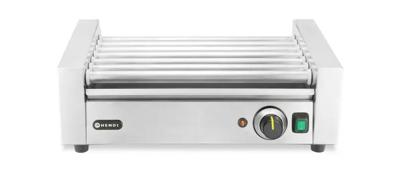 HENDI Rollengrill, 1 Zone, 1 Zone 7 Rollen 230V 620W