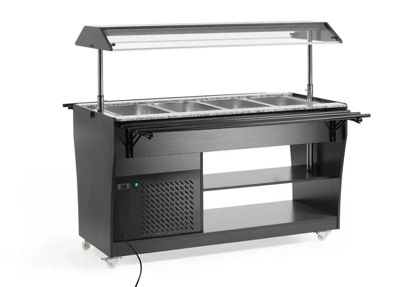Hendi Salatbuffet Arktic, 4 x GN 1/1