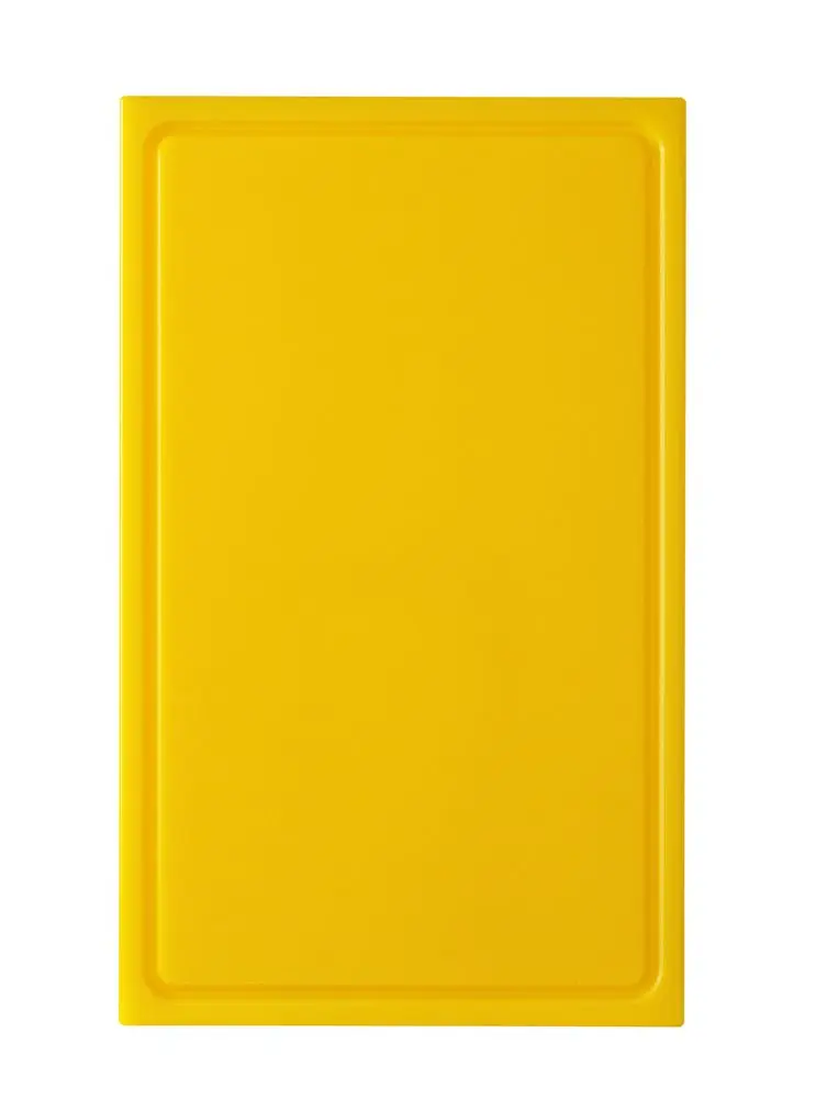 HENDI Schneidebrett HACCP GN 1/1, gelb 530x325x25 mm HDPE