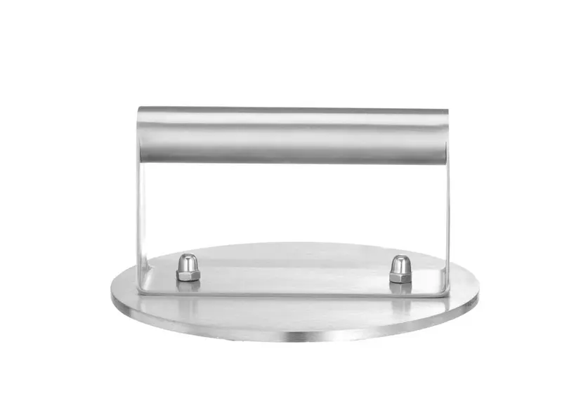 HENDI Smash Burger-Presse, Edelstahl 160x85 mm Profi Line