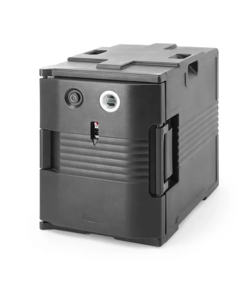 Hendi Thermotransportbehälter AmerBox mit Heizfunktion, GN 1/1