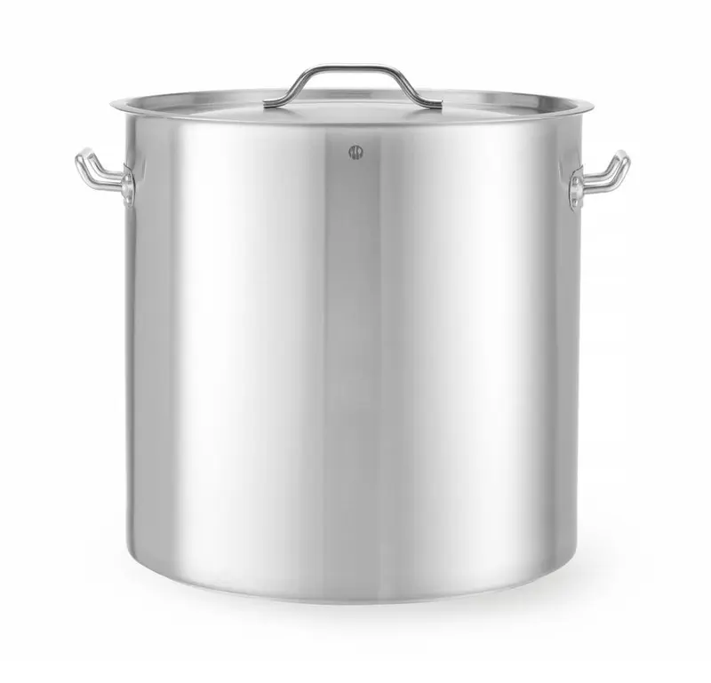 Hoher Schmortopf – mit Deckel, HENDI, Budget Line, 71L, ⌀450x(H)450mm