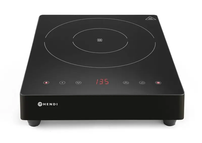 Induktionskocher 3500W, HENDI, Kitchen Line, 230V/3500W, 339x444x(H)80mm