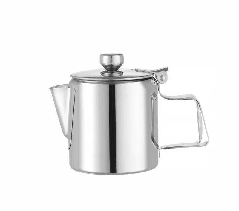 Kaffee-/Teekanne mit Klappdeckel, HENDI, 0,2L, ⌀74x(H)95mm