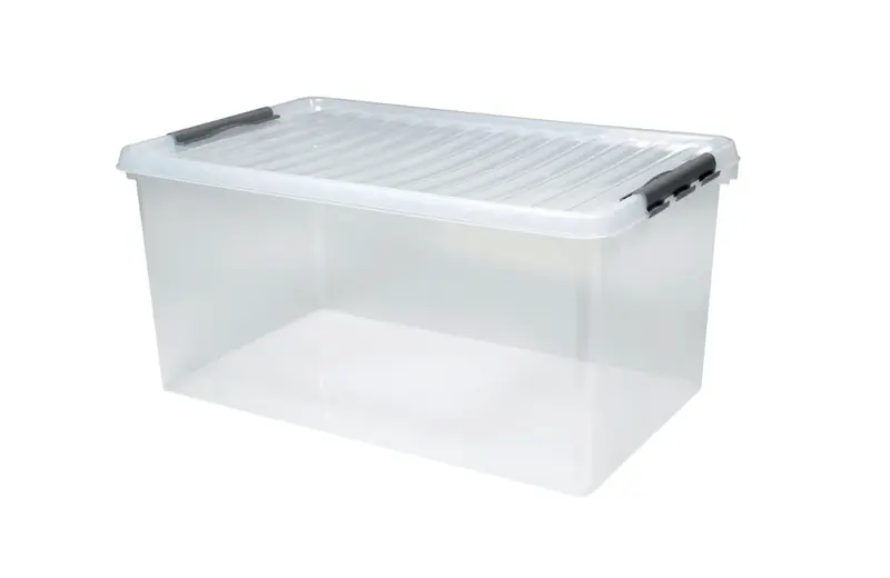 Klarsichtbehälter mit Deckel 800x500 mm - 380 mm