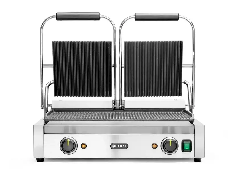 Kontaktgrill Doppelausführung 2x gerillt