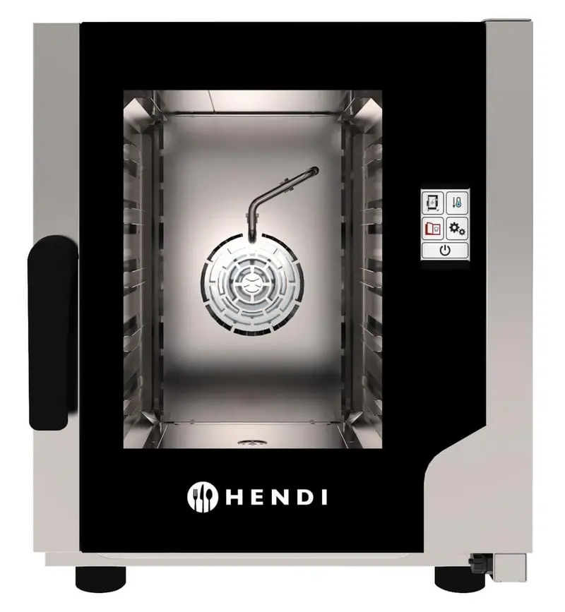 Konvektionsdampfgarer Snack 5 x GN 2/3 , HENDI, 230V/3200W, 550x754x(H)662mm