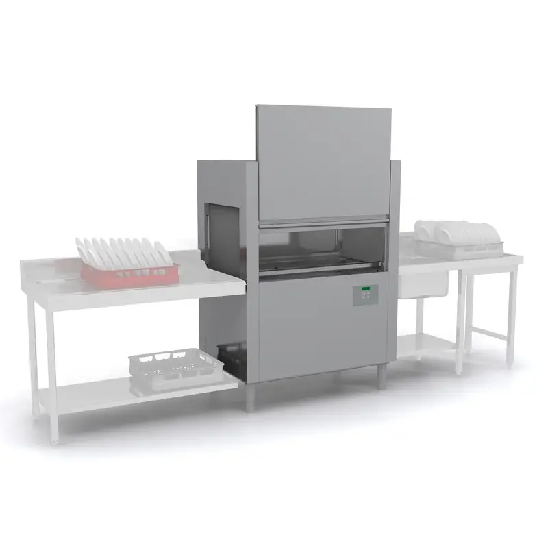 Korbtransportspülmaschine Dexion D821LTDD mit Eingang rechts