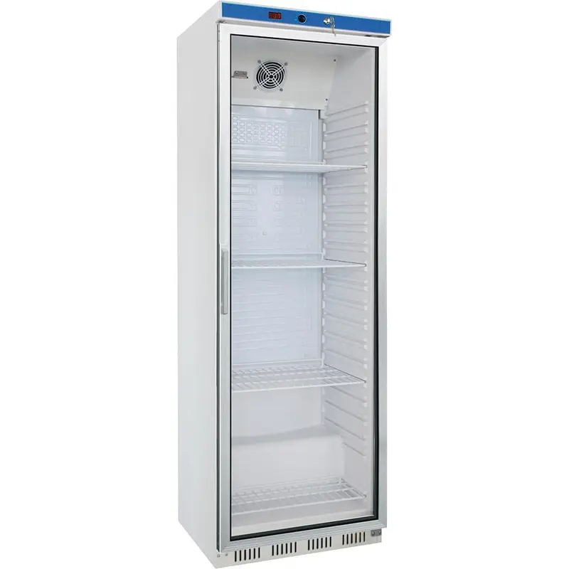 Kühlschrank mit Glastür GT66, Abmessung 600 x 600 x 1850 mm (BxTxH)