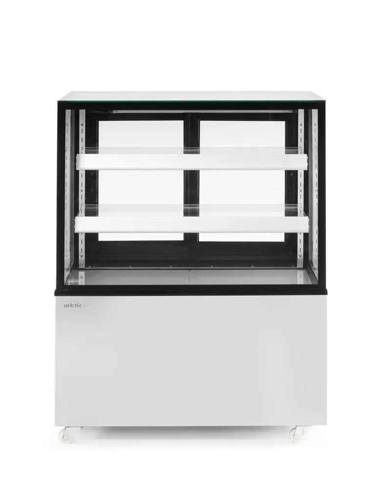 Kühlvitrine mit 2 Regalen, Arktic, 300L, 230V/480W, 994x677x(H)1230mm