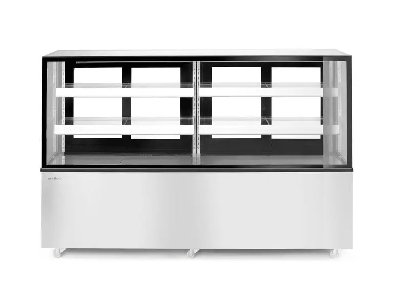 Kühlvitrine mit 2 Regalen, Arktic, 610L, 230V/500W, 1824x677x(H)1230mm