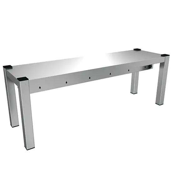 Mastro Ausgabeaufsatz, Aufsatz 1-etagig, seitlich offen, 2000x300 mm - RESTPOSTEN