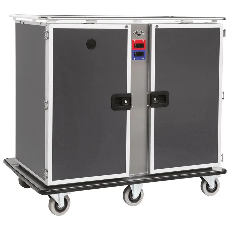 Mastro Bankettwagen beheizt und gekühlt für 12+12x GN 1/1 max. H= 65 mm, +65°/+75°C | +4°/+10°C