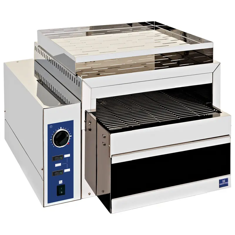 Mastro Durchlauftoaster mit Geschwindigkeitsregler, Kammer 375x75 mm