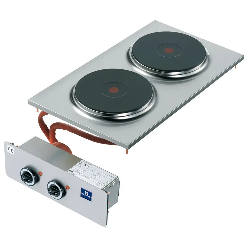 Mastro Einbau-Elektrokochfeld, 2 Platten