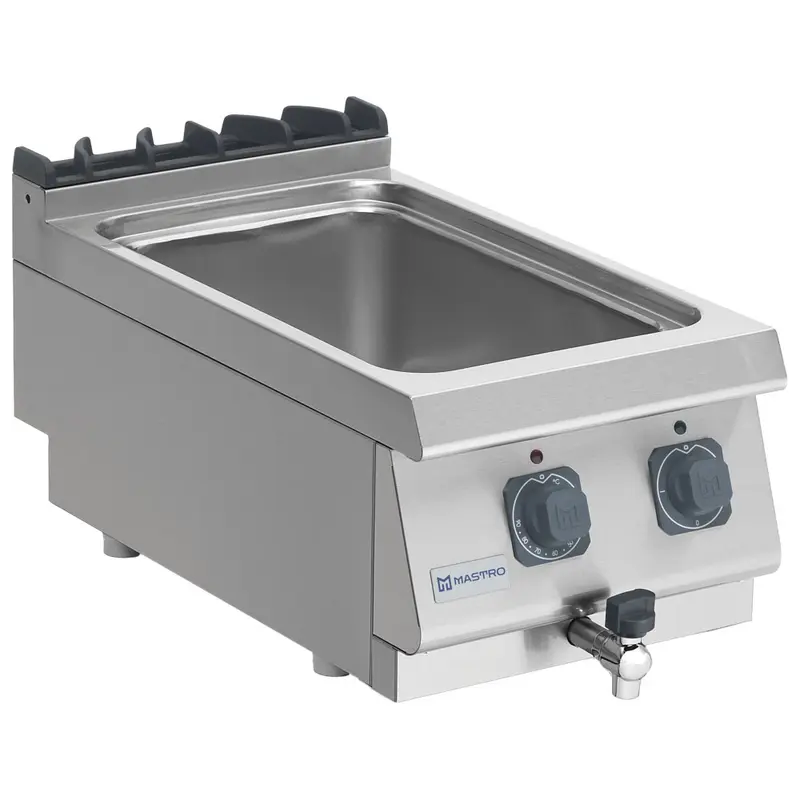 Mastro Elektro-Bainmarie, Tischmodell, GN 1/2 + GN 1/3 h=150 mm