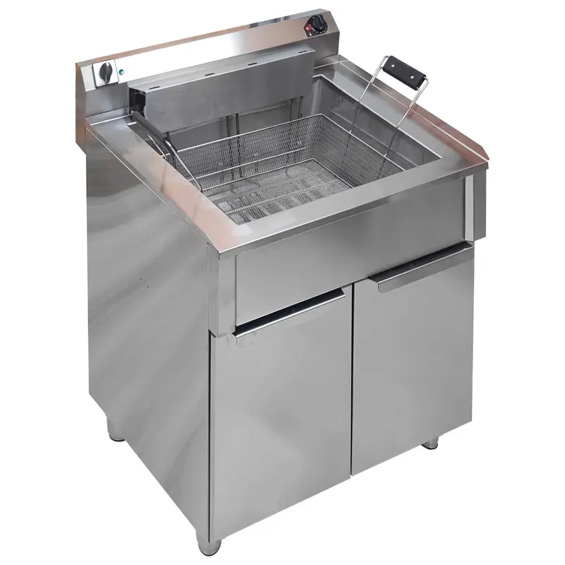 Mastro Elektro-Fritteuse für Konditorei auf geschlossenem Unterbau, 35 Liter