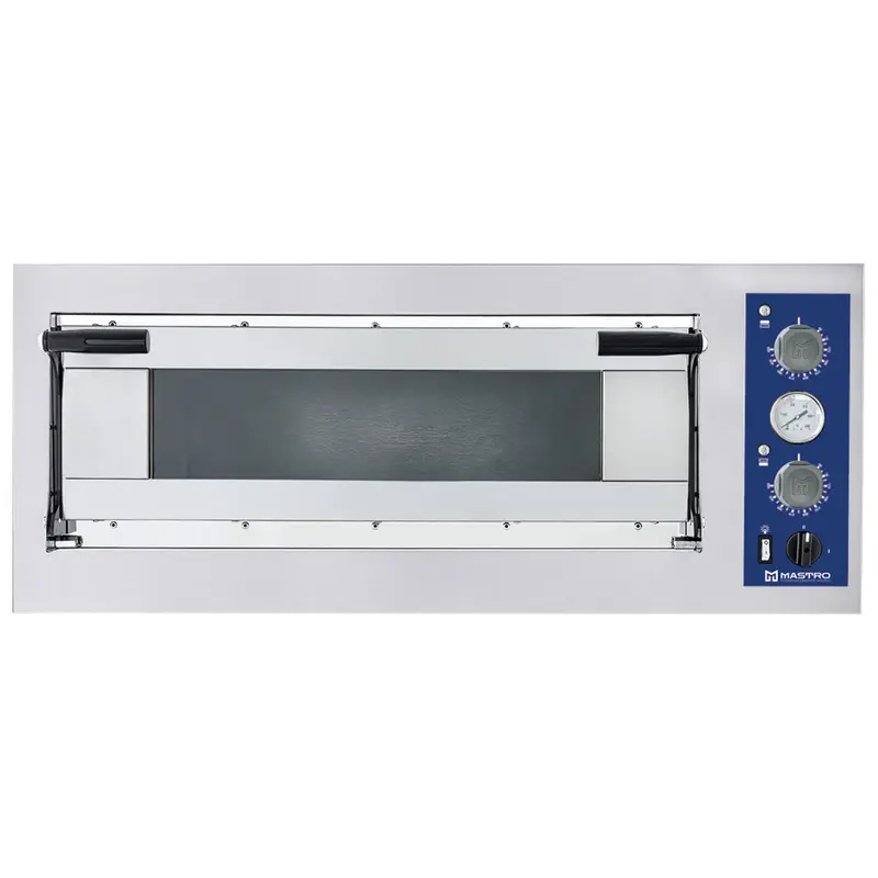 Mastro Elektro-Pizzaofen für 6 Pizzen ø 35 cm, mechanische Bedienung