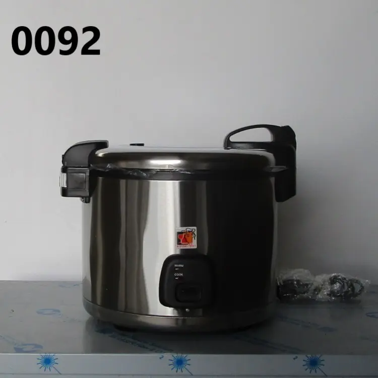 Mastro Elektro-Reiskocher in Edelstahl, 19 Liter - BESCHÄDIGT