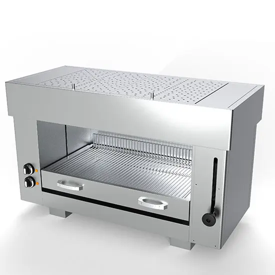 Mastro Elektro-Salamander mit 2 Heizelementen, 6,4 kW - RESTPOSTEN