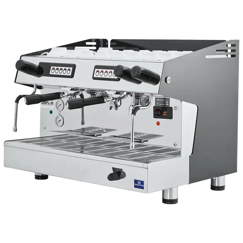 Mastro Espressomaschine, automatisch, 2 Gruppen, 11 Liter