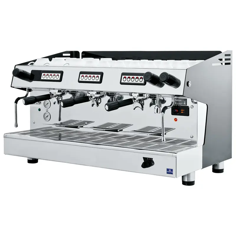 Mastro Espressomaschine, automatisch, 3 Gruppen, 18 Liter