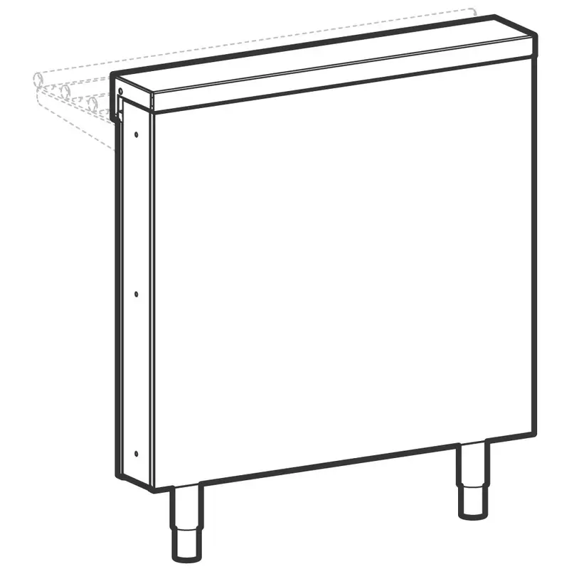 Mastro Fassadenverlängerung, 600x150 mm