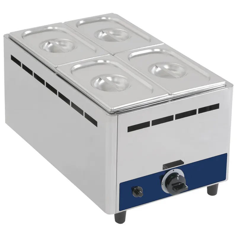 Mastro Gas-Bainmarie, Tischmodell, 1 Becken GN H=150 mm - LPG
