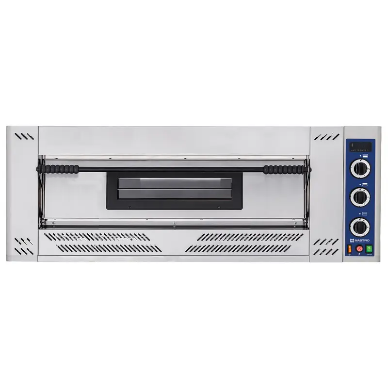 Mastro Gas-Pizzaofen für 9 Pizzen ø 30 cm, mechanische Bedienung