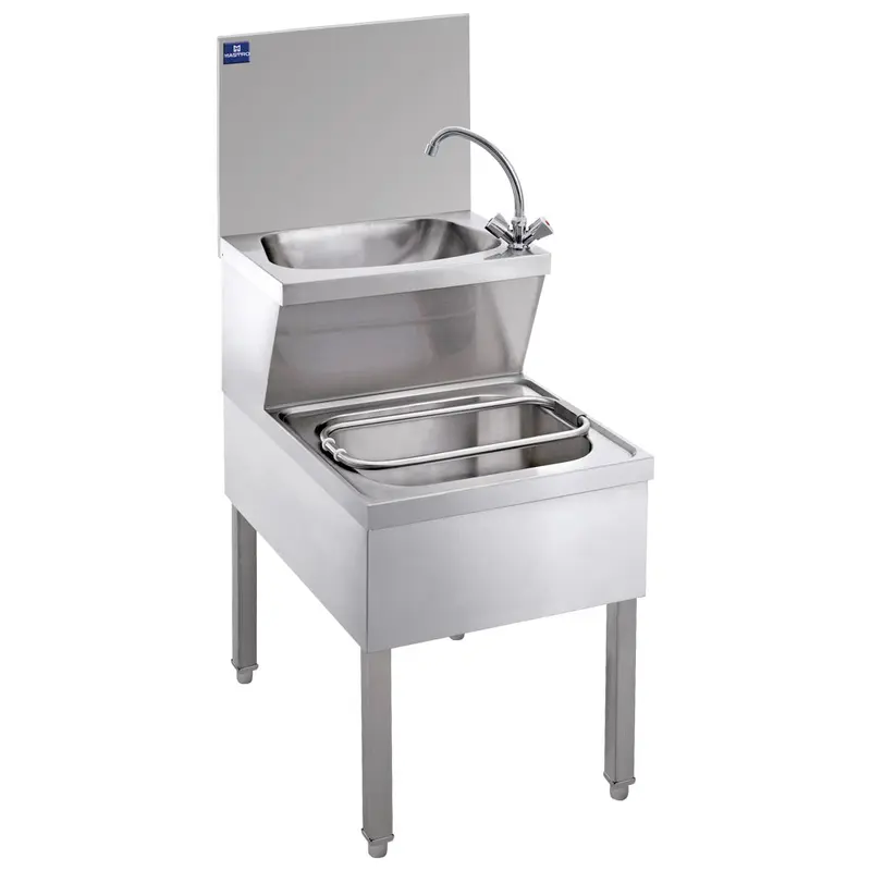 Mastro Handwaschbecken mit Ausgusskombination, 500x700 mm