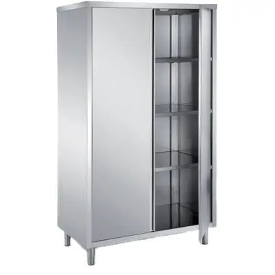 Mastro Hochschrank mit Flügeltür und 3 Borde, 1000x600 mm