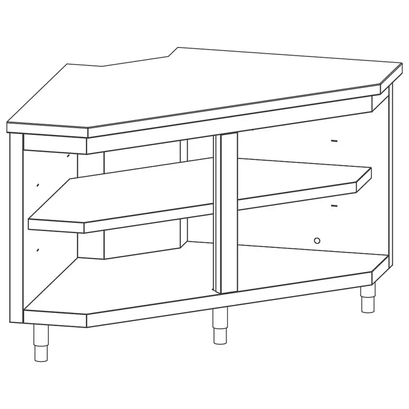 Mastro Innen-Eckelement 90°, 1630x800 mm