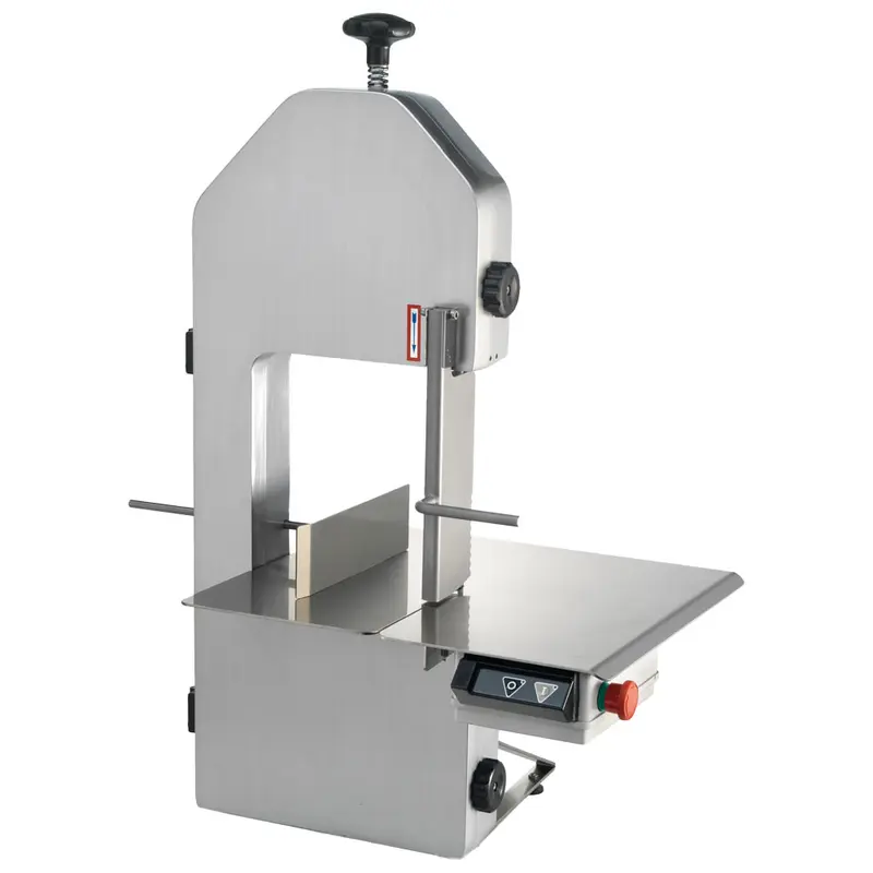 Mastro Knochensäge aus exloxiertem Aluminium, Tischmodell, Band L=1650 mm