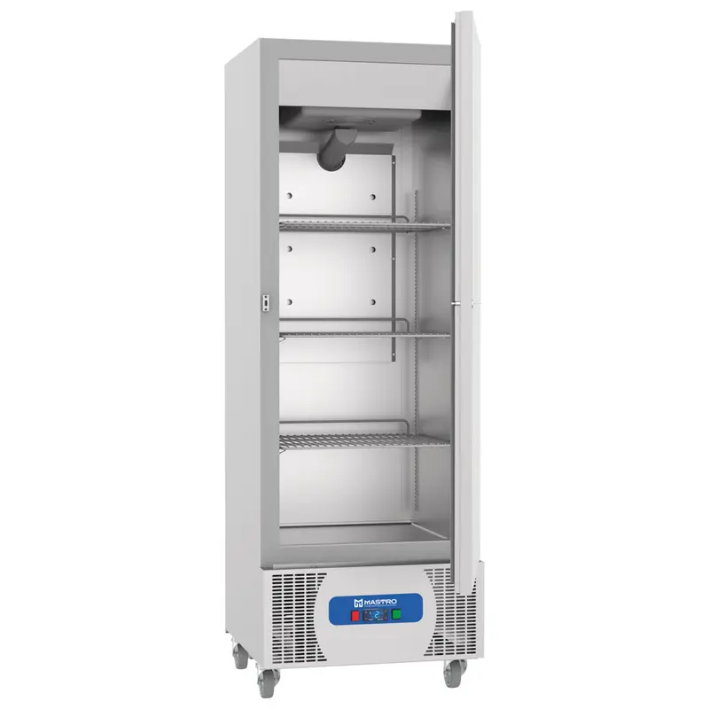 Mastro Kühlschrank 550 Liter aus Edelstahl, +1°/+8°C