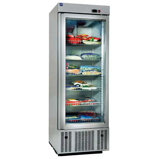 Mastro Kühlschrank 650 Liter mit 1 Glastür und 6 Rosten, -2°/+8°C - RESTPOSTEN