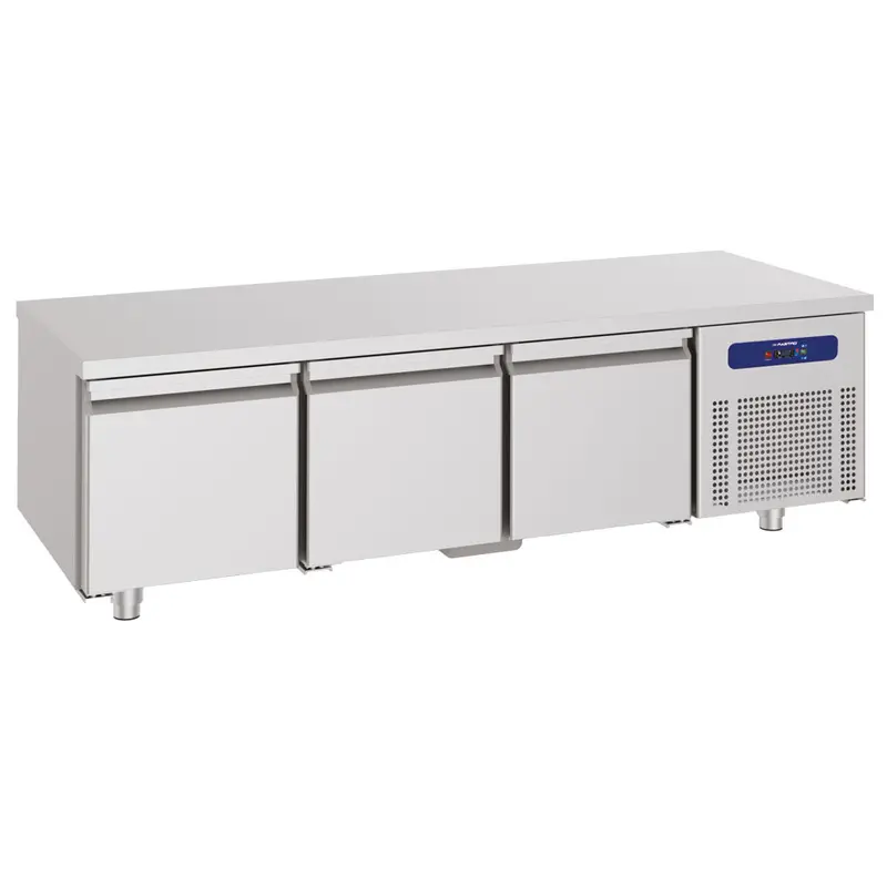 Mastro Kühlunterbau mit 3 Schubladen 1/1 für Kochgeräte 700er, B=1600 mm