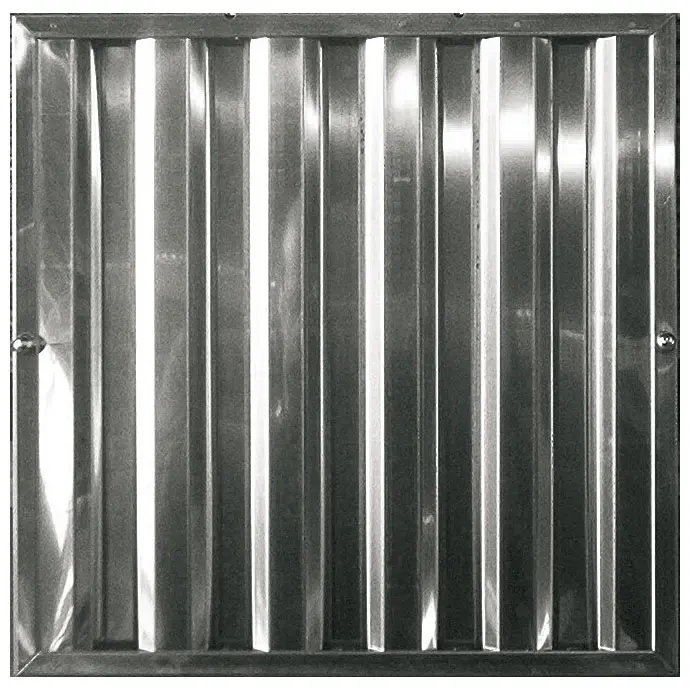 Mastro Labyrinthfilter aus Edelstahl 400x500 mm