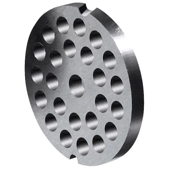 Mastro Lochscheibe für Fleischwölfe Typ 8 ø 60 mm mit 2 Kerben, Loch ø 3,5 mm