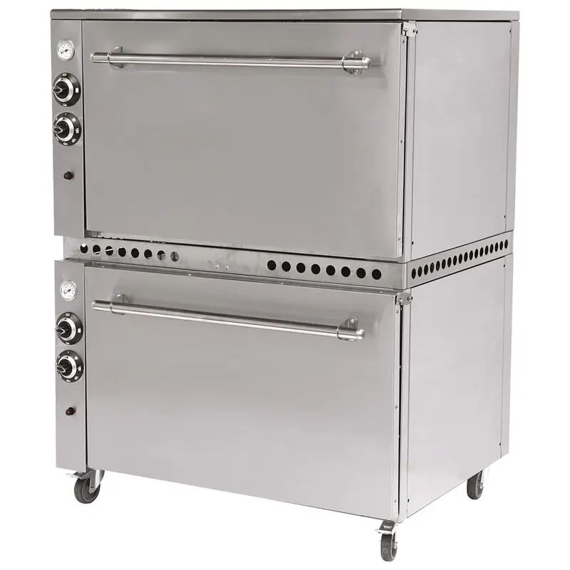 Mastro Maxi-Gasofen mit Elektrogrill, 2 Kammern