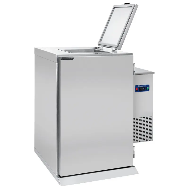 Mastro Nassmüllkühler für 1x 120/ 240 Liter Mülleimer, mit Aggregat rechts und Winterkit